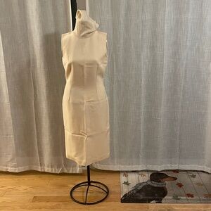 💎host Pick💎 Dolce & Gabbana Virgin Wool Turtleneck Sheath MIDI Dress As Is